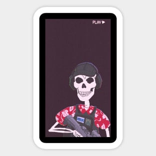 Skeleton Dark Thirty Sticker